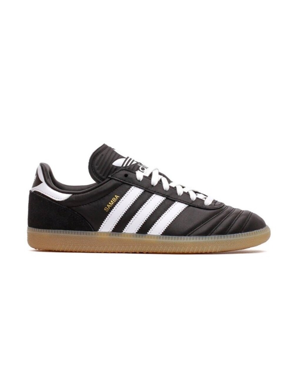 adidas Originals Samba JP Unisex Sneakers Black White Gum JQ9056 NEW